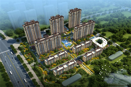 龙城华庭2室2厅1卫87㎡带30平米车库